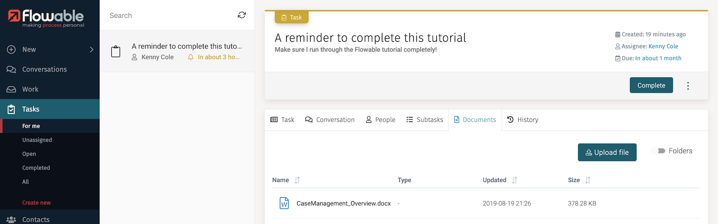 Task Documents