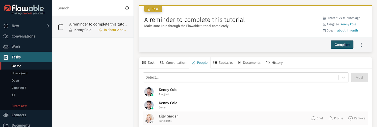 Involved Users