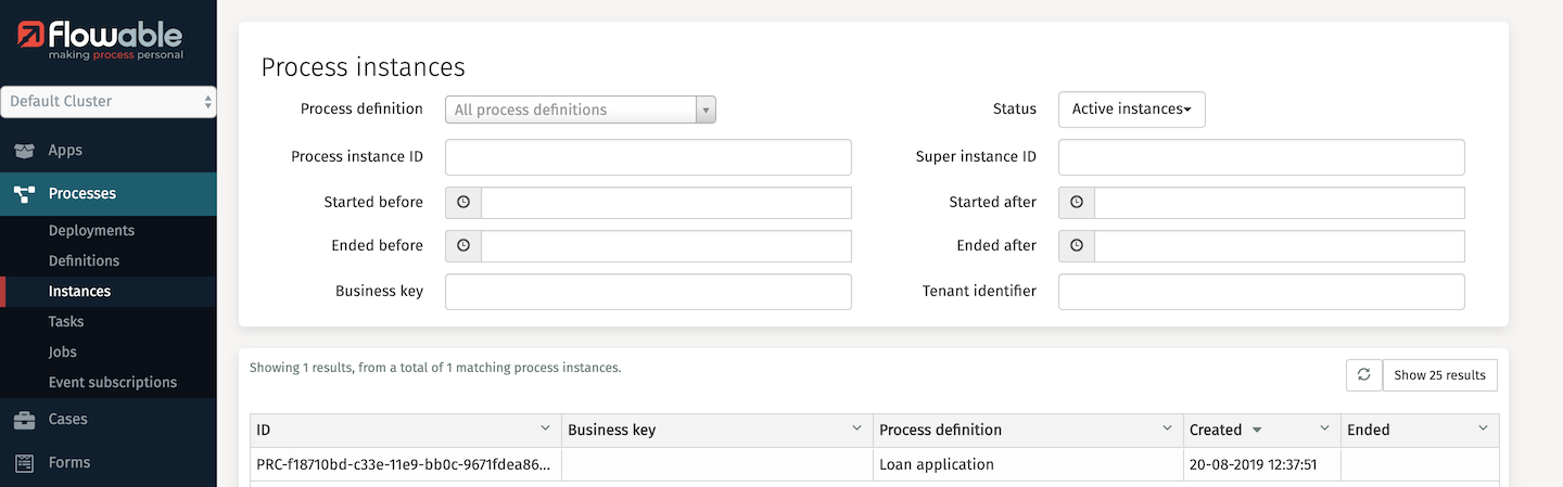 Process Instances