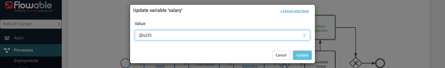 Edit a Variable