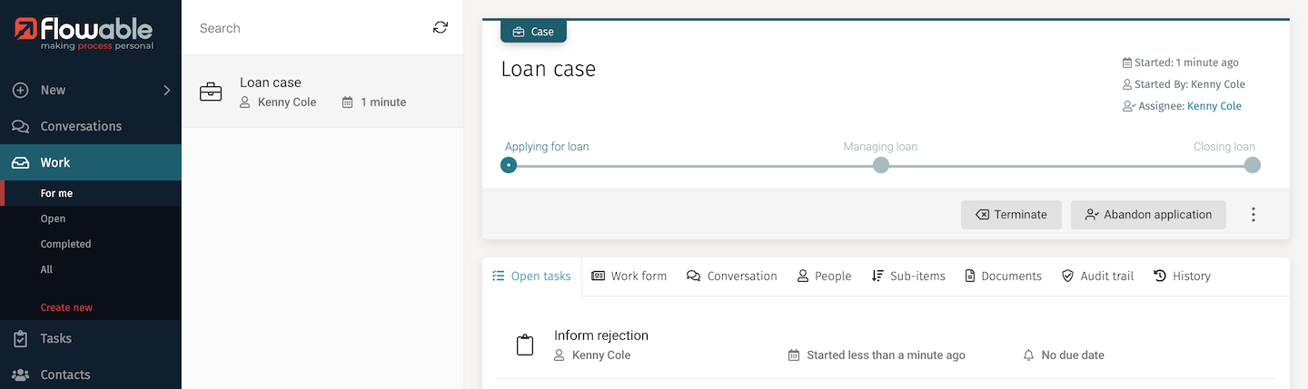 Loan Rejection