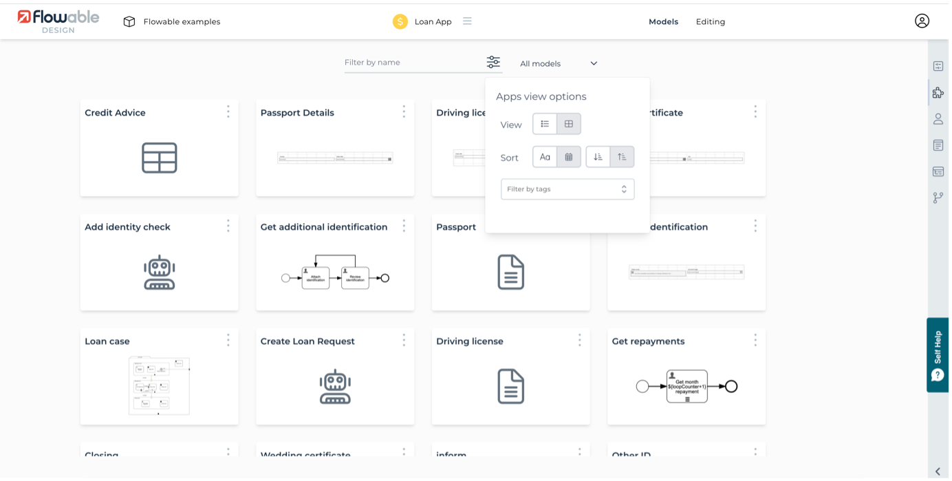 App Cards