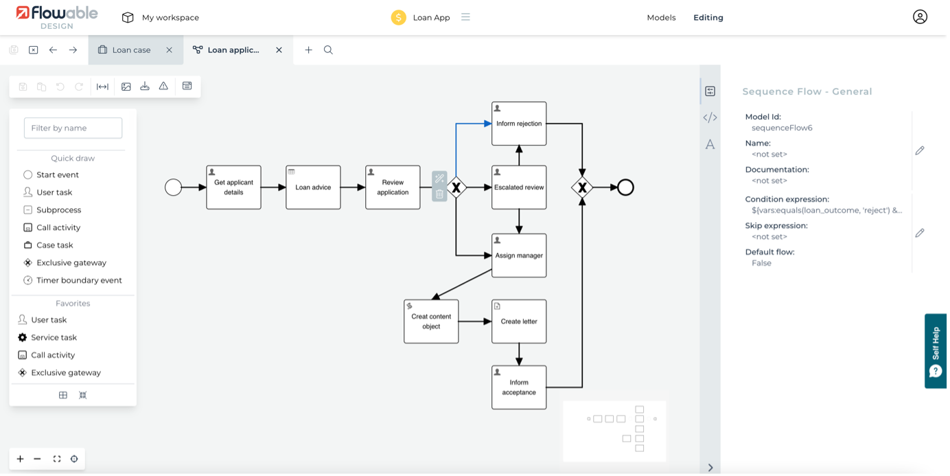 Output details