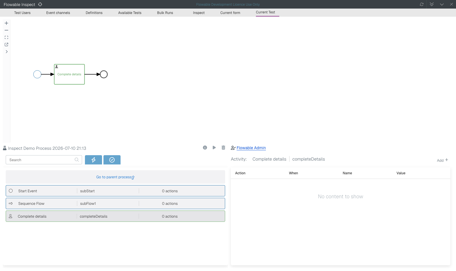 14 inspect sub process instance