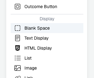 Blank space in the form editor palette