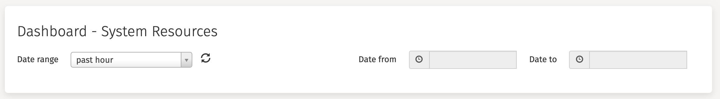Dashboard Header