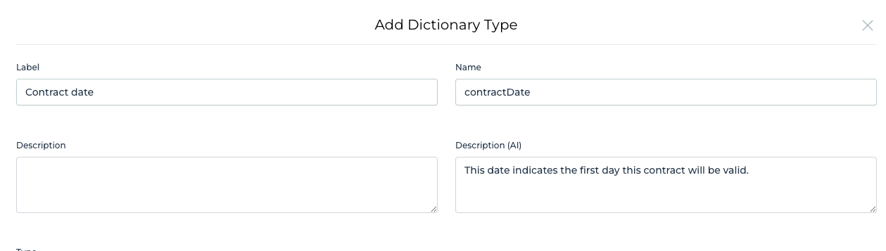 Orchestrator agent data dictionary