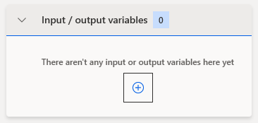Power Automate variables create field
