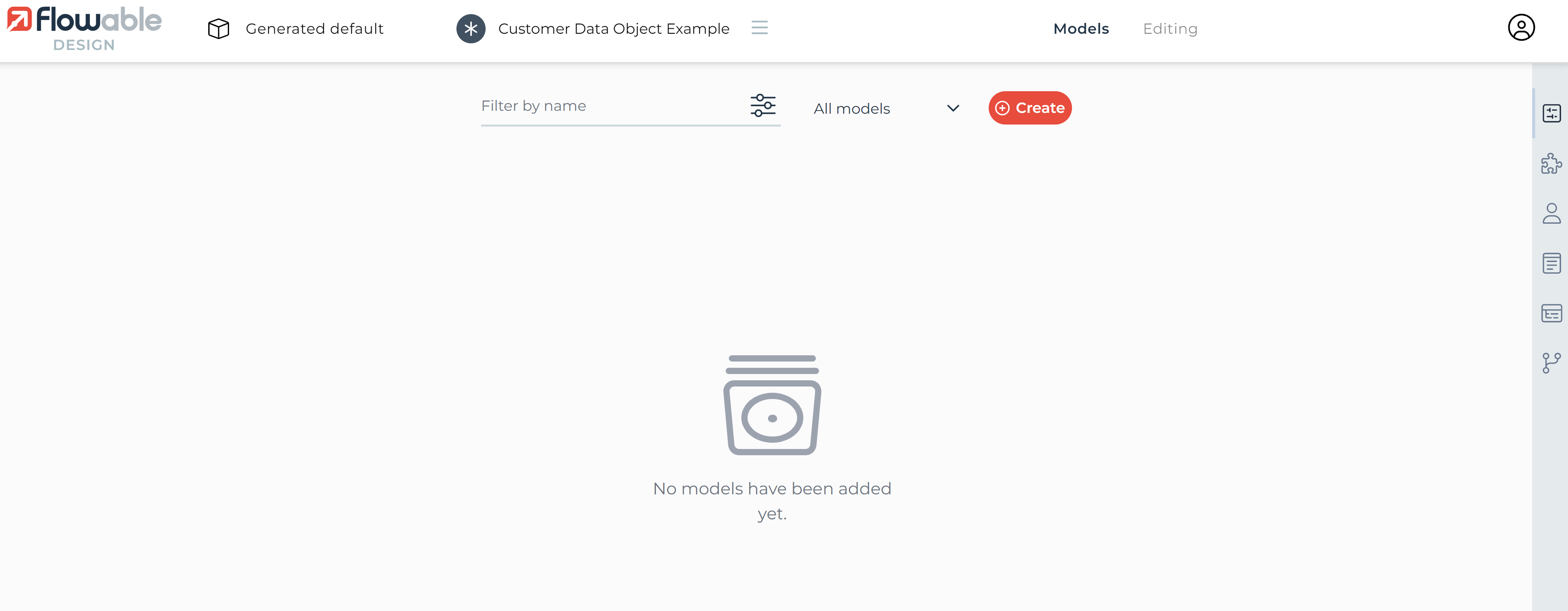 App model view
