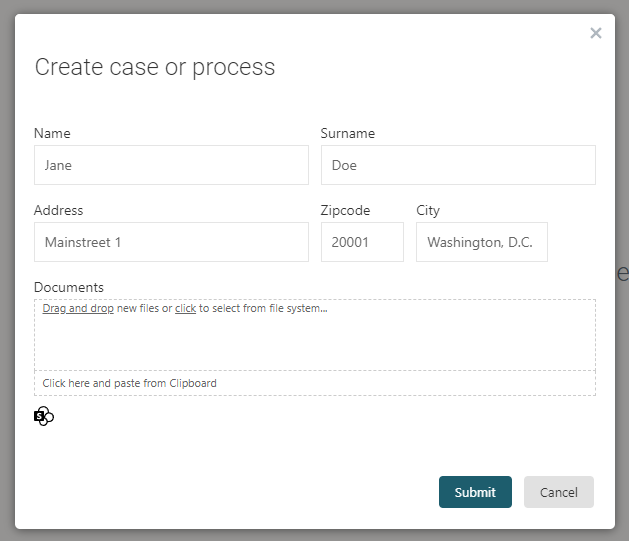SharePoint button