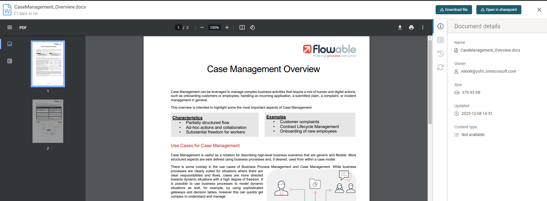 Sharepoint Files